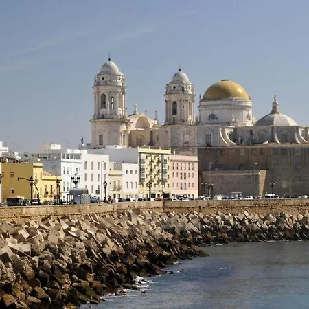 Playa La Caleta Terraza Con Barbacoa Cádiz