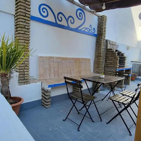Playa La Caleta Terraza Con Barbacoa